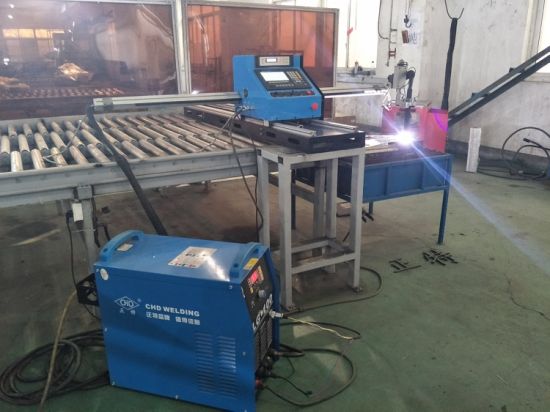 Ածխածնային պողպատից CNC մետաղական թերթիկ կտրելու մեքենա huayuan ուժը lgk պլազմային դանակ